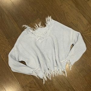 Distressed Sweater